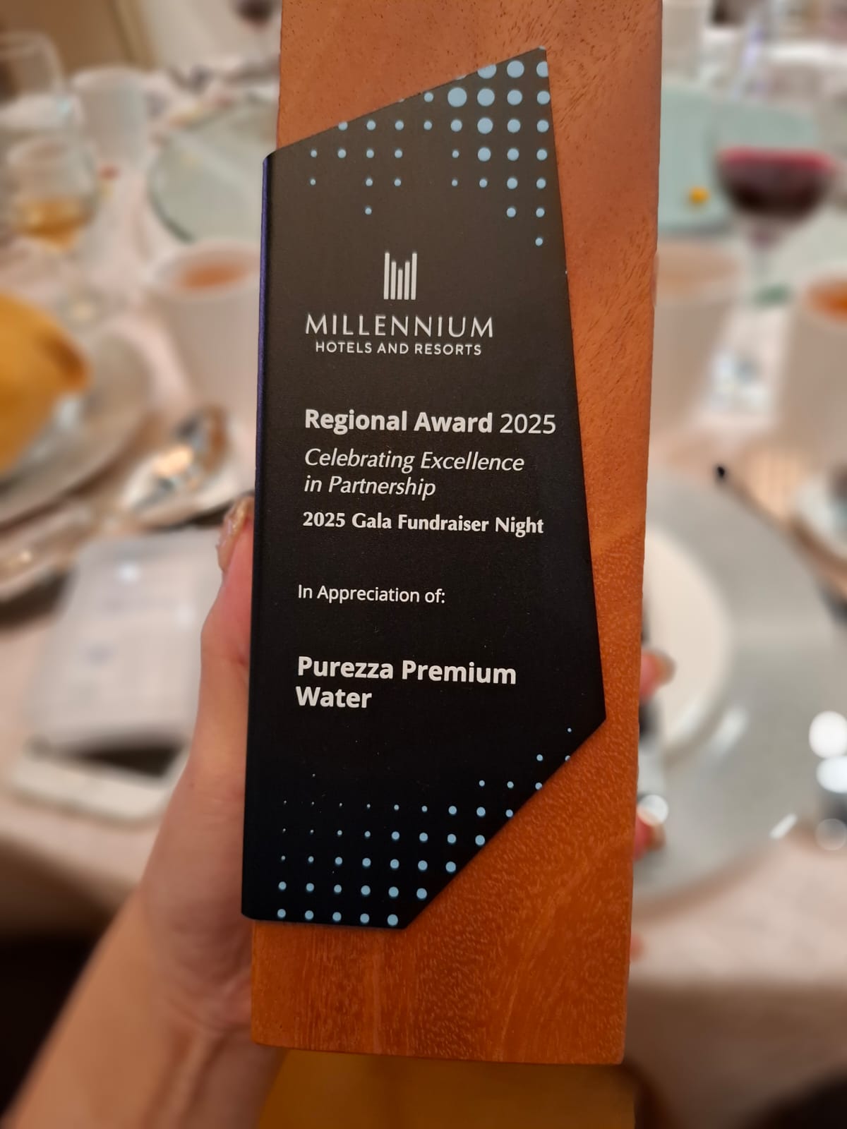PUREZZA PREMIUM WATER AWARDED IN SINGAPORE · Purezza